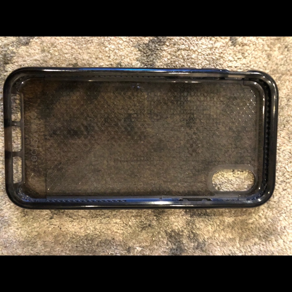 iPhone 10 Case - Transparent Black